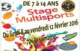 Inscrivez-vous: Stage multisports Février !