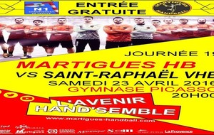 N1, 19e journée / Réception de Saint-Raphaël !