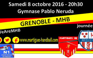 J6 / Grenoble - MHB, l'avant-match !