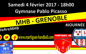 J13, MHB - Grenoble : l'avant-match !