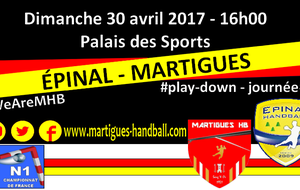 BARRAGES J8, Epinal - MHB: l'avant-match