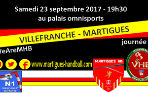 J3, Villefranche - MHB : l'avant-match !