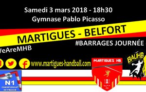 Barrages J2, MHB / Belfort : l'avant-match !