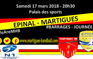 Barrages J3, Epinal - MHB : l'avant-match !