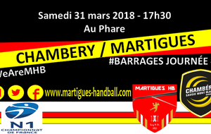 Barrages J5, Chambéry - MHB : l'avant-match !