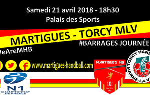 Barrages J7, MHB - Torcy : l'avant-match !