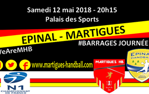 Barrages J9, MHB - Epinal : l'avant-match !