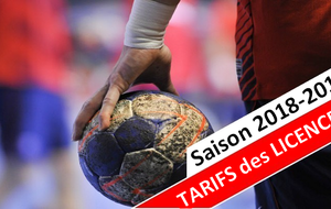 MHB : Licences 2018-2019 (packs & tarifs)