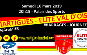 BARRAGES J2, MHB - Val d'Oise : l'avant-match !