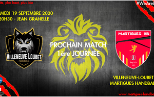 N1 / J1, Villeneuve-Loubet - MHB : l'avant-match