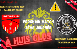 N1 / J2, MHB - Draguignan : l'avant-match !