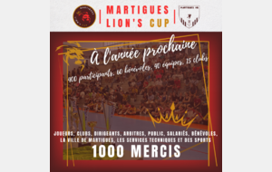 La Martigues Lion's Cup c'était géant !