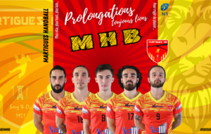 N1 / 5 joueurs prolongent avec le MHB