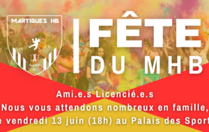 Fête du club le 13 juin !