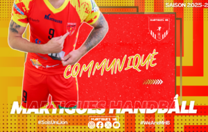 Martigues Handball : Communiqué de presse