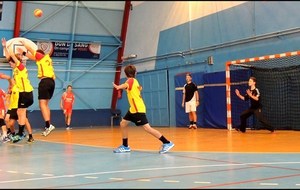 MHB/Carpentras
quand la balle passe, le gardien se surpasse!