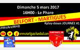 Barrages J1, Belfort - MHB: l'avant match