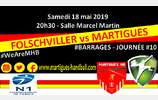 BARRAGES J10, Folschviller - MHB : l'avant-match !