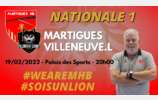 N1 / J14, MHB - Villeneuve : l'avant-match !