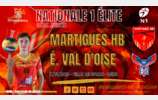N1 / J18, MHB - Val d'Oise : l'avant-match