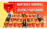 Devenez partenaire du Martigues Handball