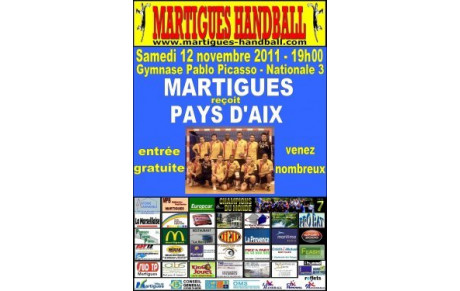 MHB-Aix: Martigues bien résolu à poursuivre.