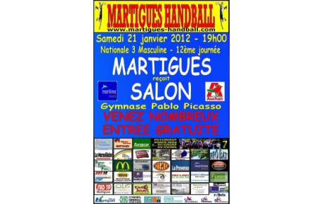 MHB 34-21 Salon: Martigues a fait le boulot !