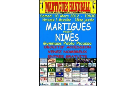 MHB-Nîmes: Les Martégaux doivent faire le plein !