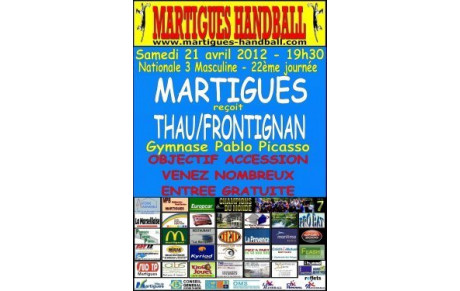 MHB-Thau: Les Martégaux sont revanchards !!!