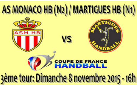 Coupe, Monaco - MHB programmé le dimanche !
