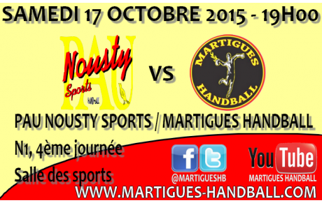 N1, 4ème journée / Déplacement à Pau-Nousty !