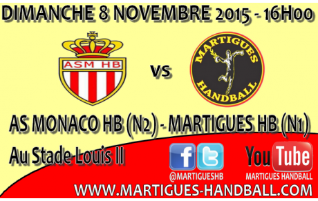 Coupe, 3e tour / Déplacement à Monaco (N2) !