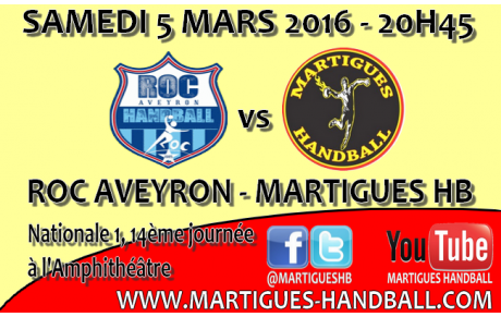 N1, 14ème journée / Déplacement à Rodez !