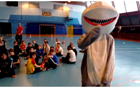 &quot;Sharky&quot; en vedette du stage multisports (vidéo)