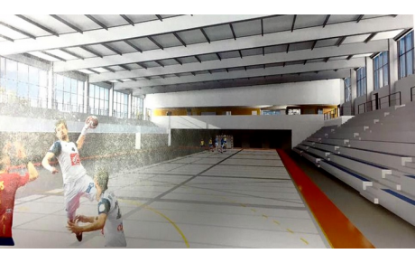 MHB / Nouvelle salle omnisports livrée fin 2017