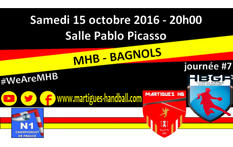 J7, MHB - Bagnols : L'avant-match !