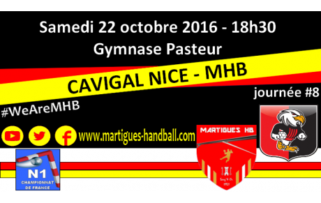 J8, Nice - MHB : l'avant-match !
