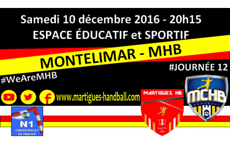 J12, Montélimar - MHB : l'avant-match !