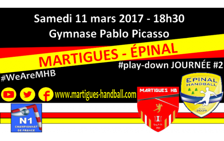 Barrages J2, MHB - Epinal: l'avant-match