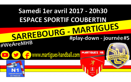 BARRAGES J5, Sarrebourg - MHB : l'avant-match