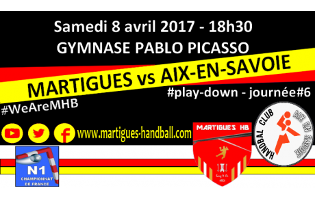 BARRAGES J6, MHB - Aix-en-Savoie: l'avant-match