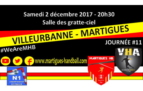 J11, Villeurbanne - MHB, l'avant-match !