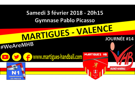 J14, MHB - Valence, l'avant-match !