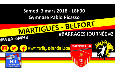 Barrages J2, MHB / Belfort : l'avant-match !