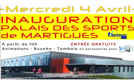 Palais des Sports : programme de l'inauguration