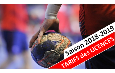 MHB : Licences 2018-2019 (packs &amp; tarifs)