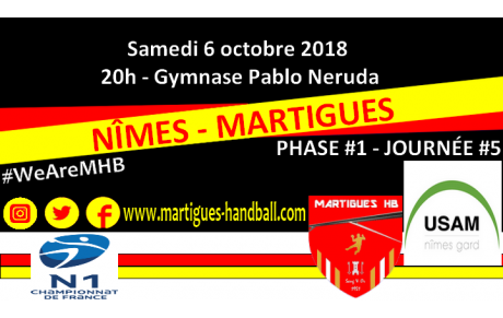 J5, Nîmes - MHB : l'avant-match !