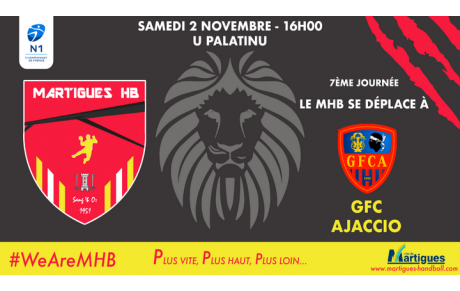 N1, Ajaccio - MHB : l'avant-match !
