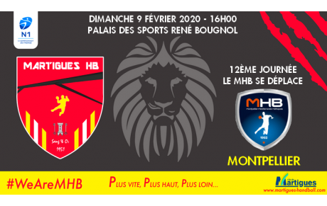 N1/J12, Montpellier - MHB : l'avant-match !