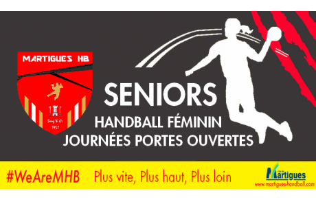 Seniors filles : journées portes ouvertes les 2 et 4